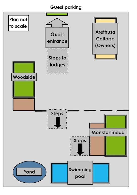'Monktonmead Lodge' In Secluded Setting, With Private Indoor Pool. Ryde  Exteriér fotografie
